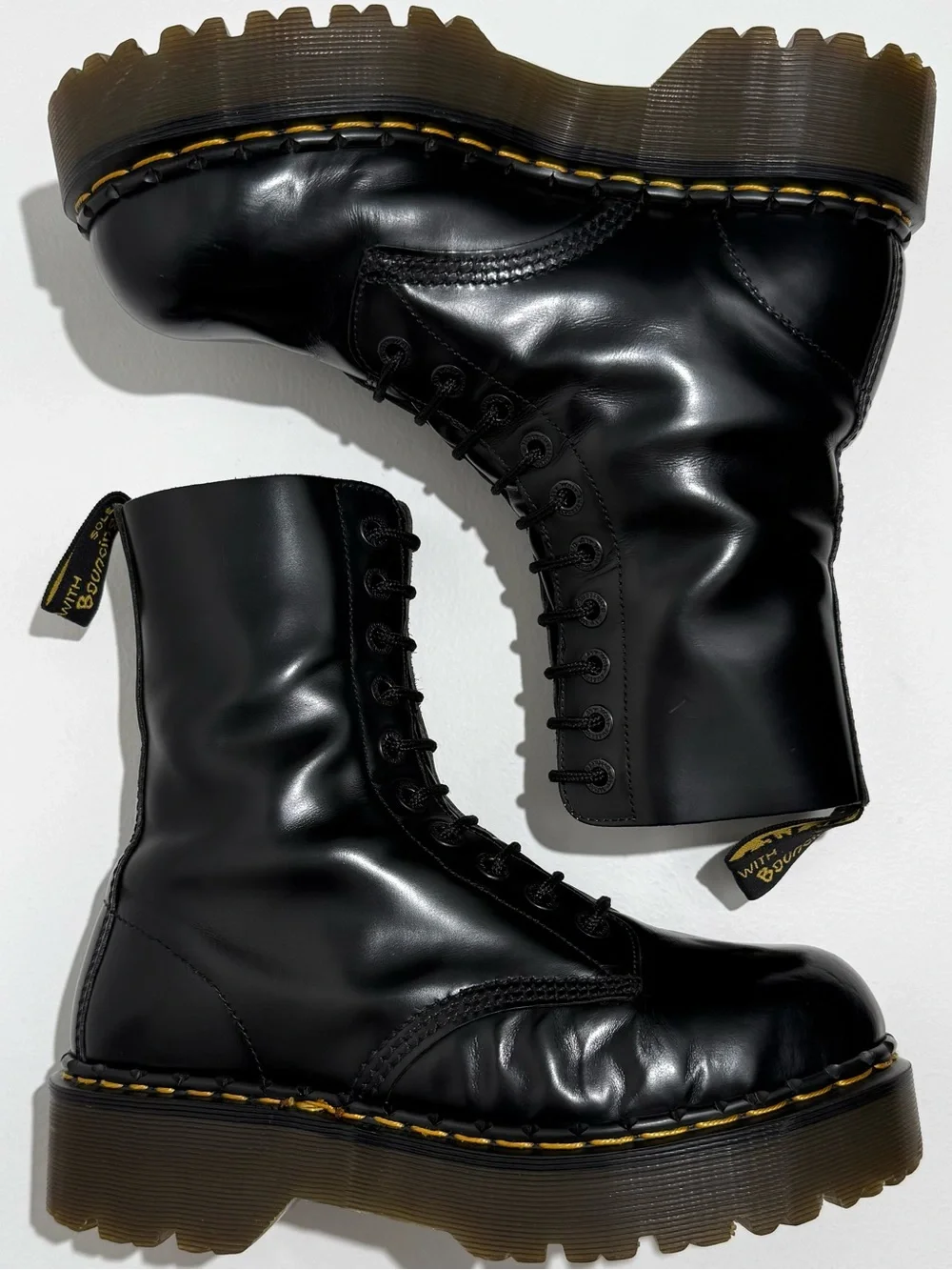 Dr. Martens 1919 Vintage Made in England Holy Grail Envy Platform Boots UK 7